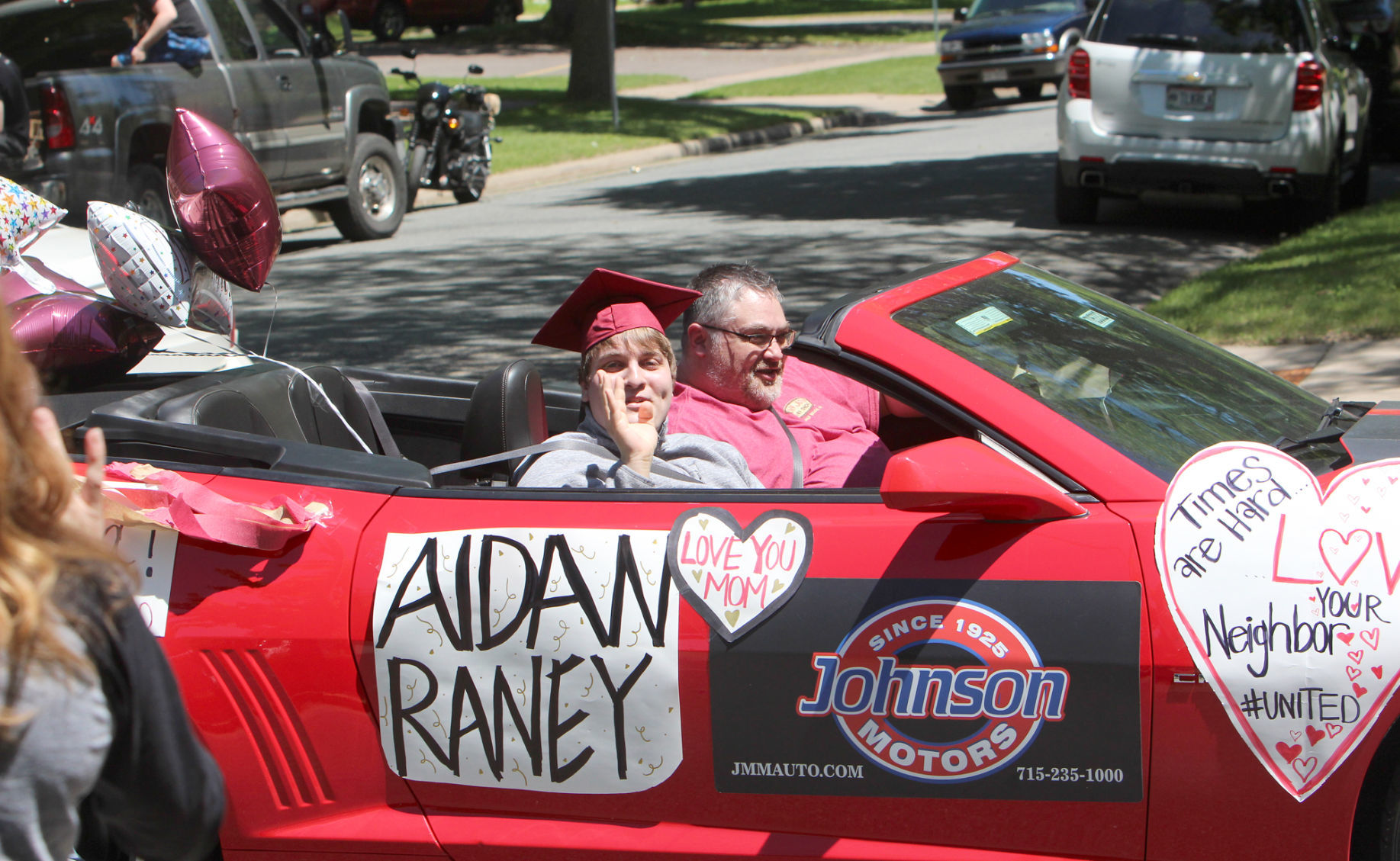 Menomonie High School Graduation Parade 5-31-20